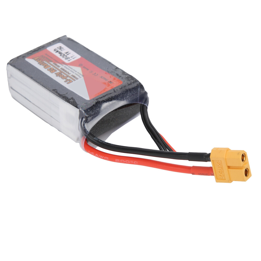 11.1V 1800Mah 3S 75C Lipo Battery Pack With Xt60 For Rc Cars Boats 8301358337209