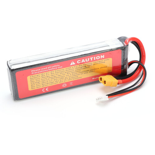 11.1V 3500mAh 3S 60C RC LiPo Battery Pack with XT60 Plug 2