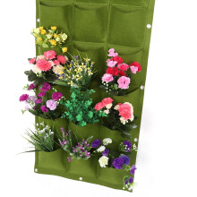 Garden Vertical Planting Bag Wall Greenery 18 Pockets 100x50cm