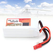 11,1V 850mAh 45C LiPo-Akku für RC-Auto, Boot, Helikopter, Weiß