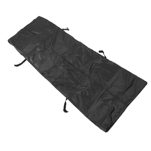 Schwarzer, auslaufsicherer Leichensack, 210D 2