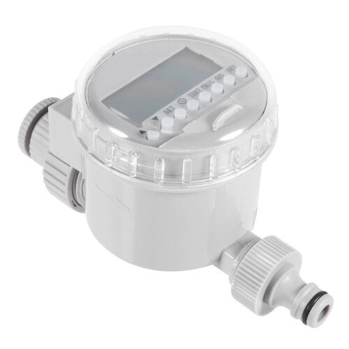 Solar Power Watering Timer for Home Garden Auto Water Saving Controller LCD