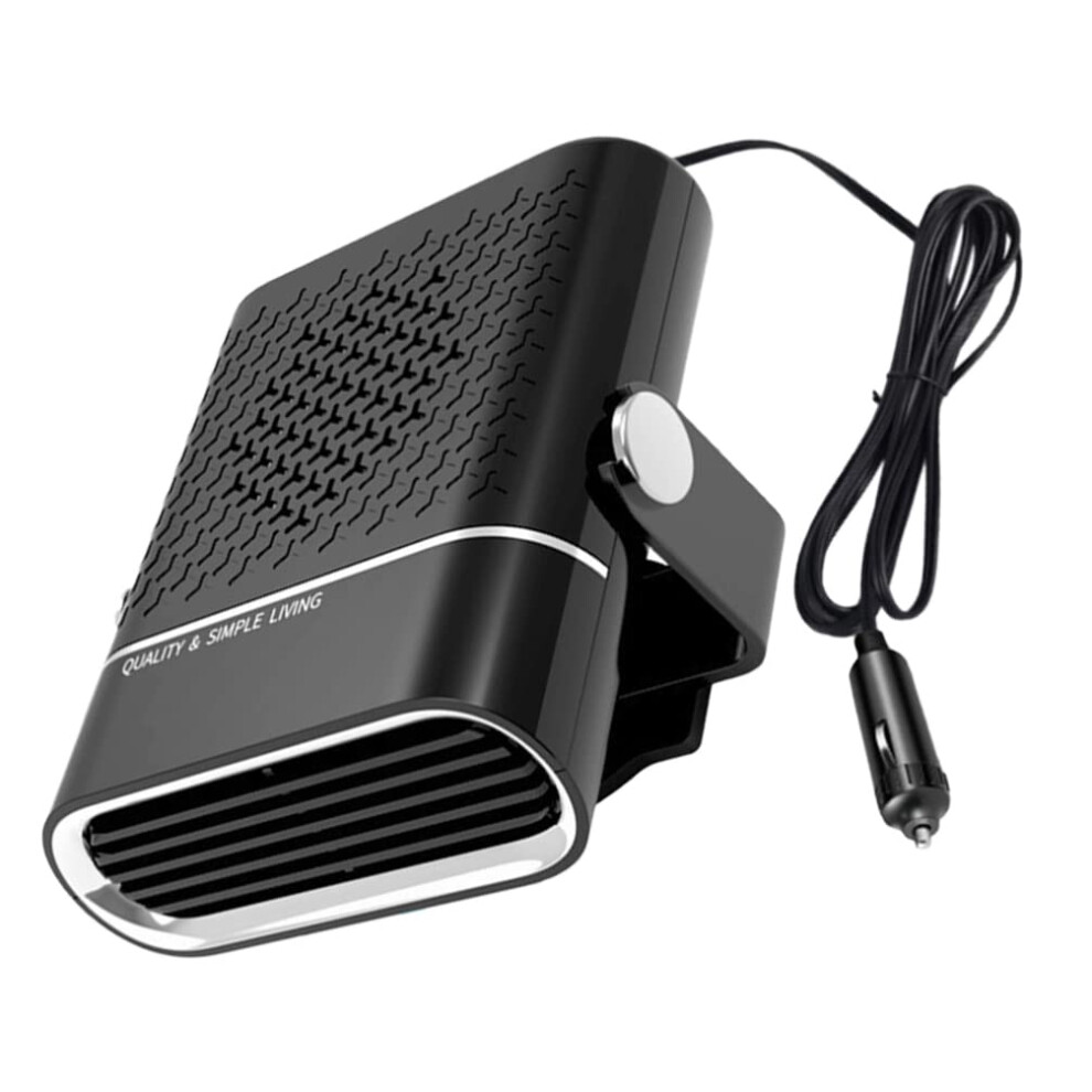 Multi-Purpose Vehicle Heater Portable Defogger And Windshield Defroster, Durable Material, Fast Heating For Winter 9339159034767