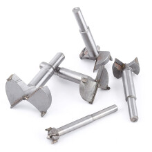 10pcs Forstner Drill Bits 14-50mm Flat Wood Boring Set for Carpentry & DIY