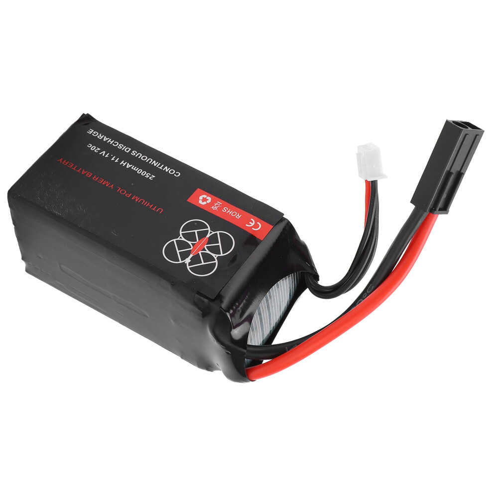 11.1V 2500Mah 20C Lithium Polymer Battery For Parrot Drone, 72X35x35mm 4661358340123