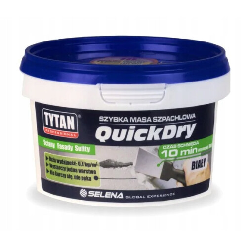 Hurtigtørrende reparationsspartel 250 ml