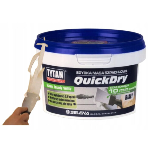 Hurtigtørrende reparationsspartel 250 ml 2