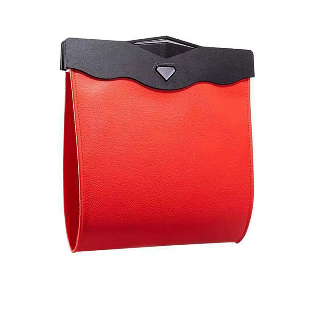Car Trash Can For Bmw M3 E36 E90 F80 G80 Touring G81 Portable Car Trash Container Car Organizer Bin Red 9067246556808