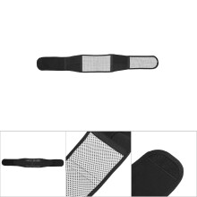 Verstellbarer selbstwärmender Rücken-Waist-Support-Lendenband XL Schwarz