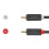 Ugreen Ljudkabel 2RCA (Hane) till 2RCA (Hane), 3m - Grå 8