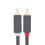 Ugreen Ljudkabel 2RCA (Hane) till 2RCA (Hane), 3m - Grå 2