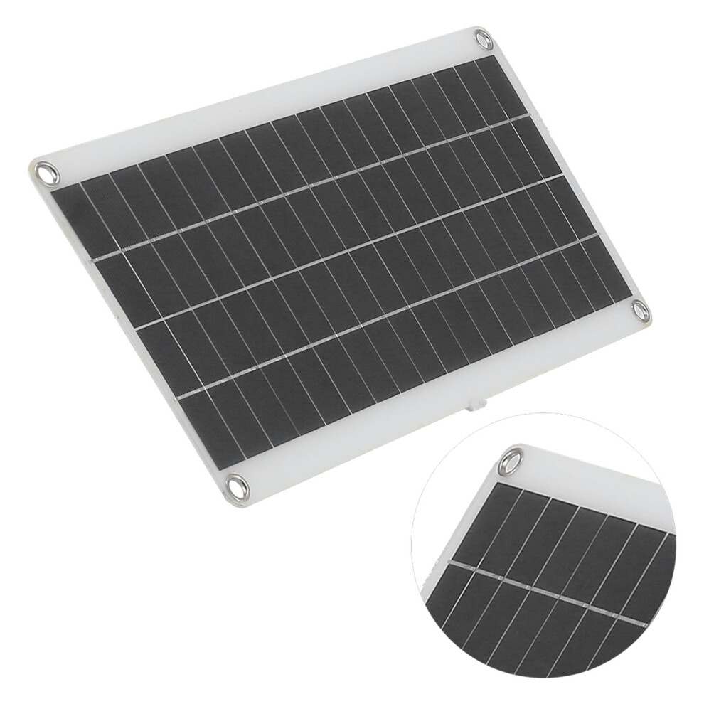 20W Polycrystalline Solar Panel With Dual Usb Charger, 44X20cm, Waterproof 5091358345450