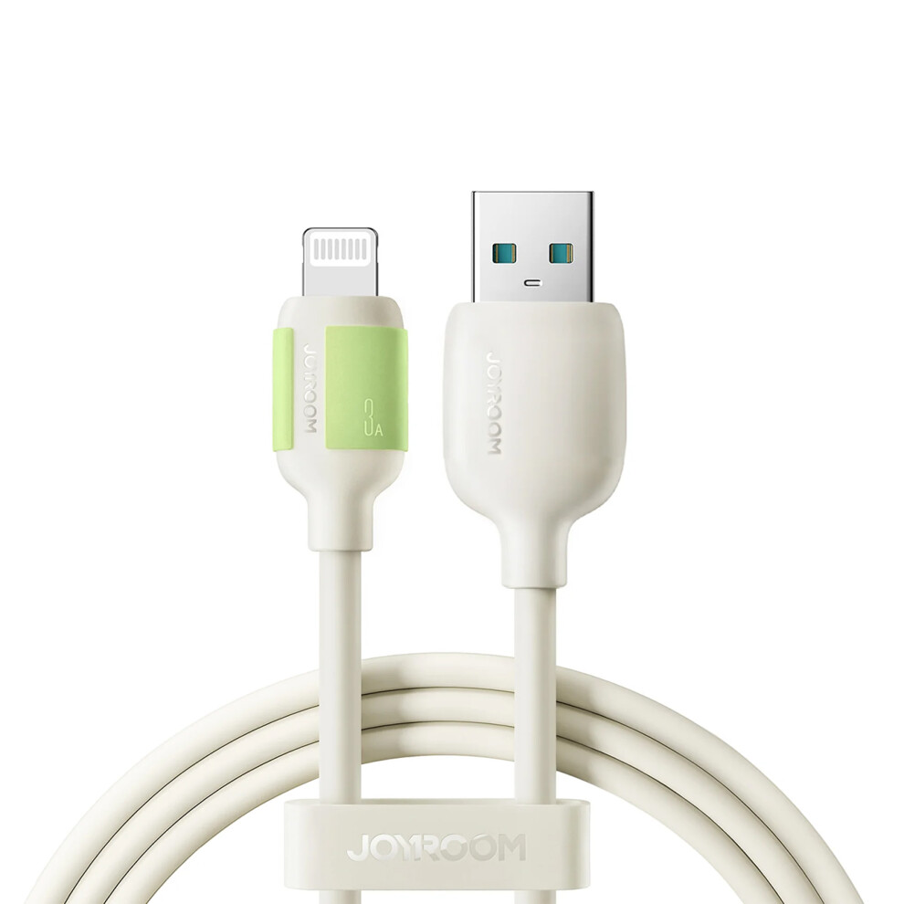 Joyroom 3A Fast Charging Data Cable Usb-A To Lightning, 1.2M - Beige 6956116730475