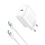 Cargador de pared Joyroom USB-C PD de 30 W con cable USB-C - Blanco 1