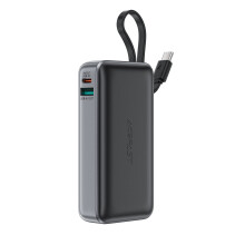 Bateria externa - ACEFAST - M7-10000 PD30W - 10 000 mAh - PD30W - Cabo USB-C integrado