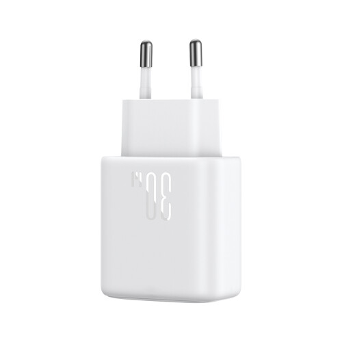 Cargador de pared Joyroom USB-C PD de 30 W con cable USB-C - Blanco 2