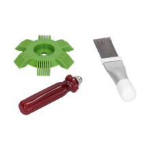 Air Conditioning Fin Comb Brush Repair Tool, Stainless Steel Plastic | 64mm