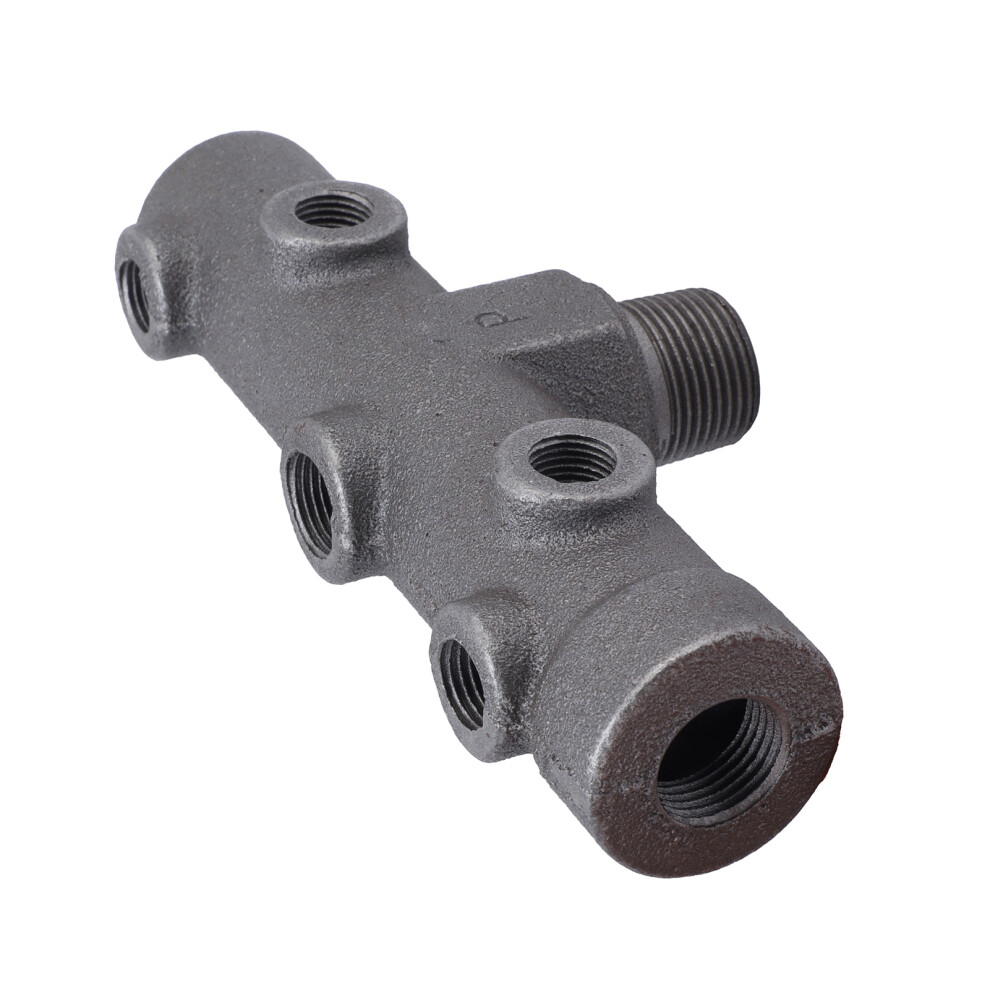 G3/4 Male Thread Air Compressor Regulator Valve 7-Way Outlet Assembly 5081358352206