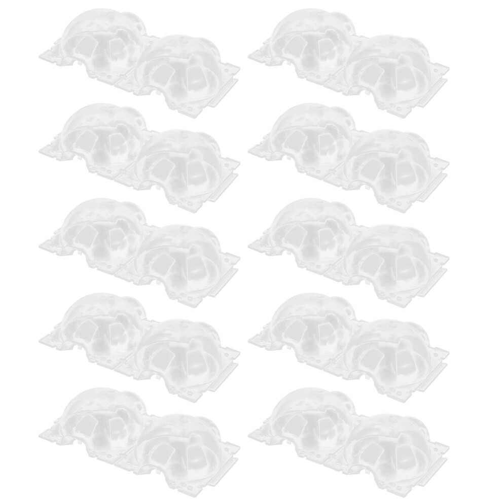 10Pcs 12Cm Plant Breeding Box Plastic Container Transparent Rooting Devices 3591358353391