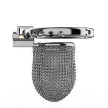 Chastity Cage For Men - Sissy Positive Negative, Plastic Lightweight, 4 Ring Sizes, Invisible Lock