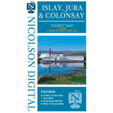 Islay, Jura & Colonsay Tourist Map