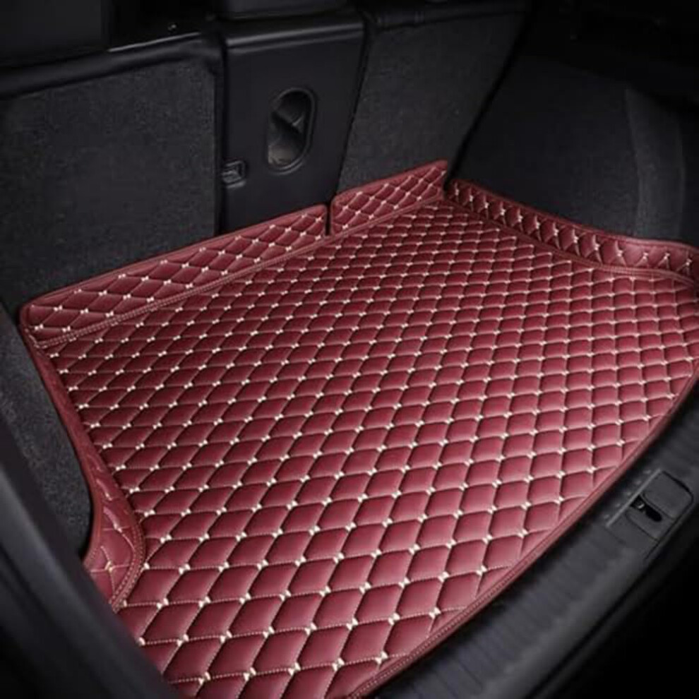 Car Leather Boot Mats For Peugeot 3008 Gt Line 2019-2024 Waterproof Anti-Slip Anti-Scratch Tray Liners Luggage Mat 9067246558116