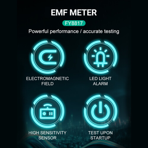 FY8817 Handheld-EMF-Messgerät mit 5 2