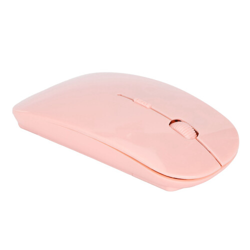 Mouse wireless mini sottile Smart 800-1600dpi Rosa