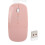 Mouse wireless mini sottile Smart 800-1600dpi Rosa 2