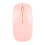 Mouse wireless mini sottile Smart 800-1600dpi Rosa 14
