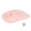 Mouse wireless mini sottile Smart 800-1600dpi Rosa 8