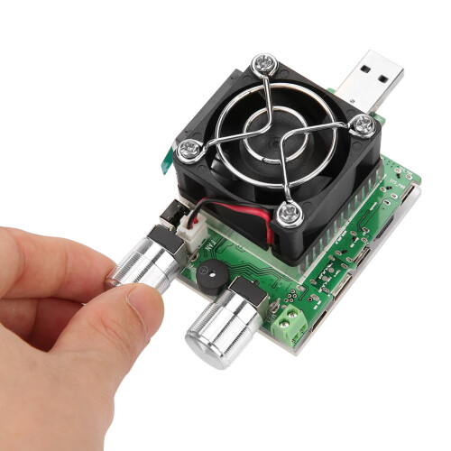 35W USB-Batterietester mit LCD-Anzeige und elektronischer Lastfunktion, einstellbar