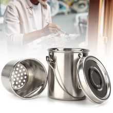 Artistic Stainless Steel Brush Cleaning Set with Solvent Filter