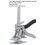 Steel Tile Height Regulator Spring 14mm Adjustable for Ceramic Lifts 13