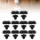 10er-Set Einweg-BHs und -Slips, atmungsaktiv, 11