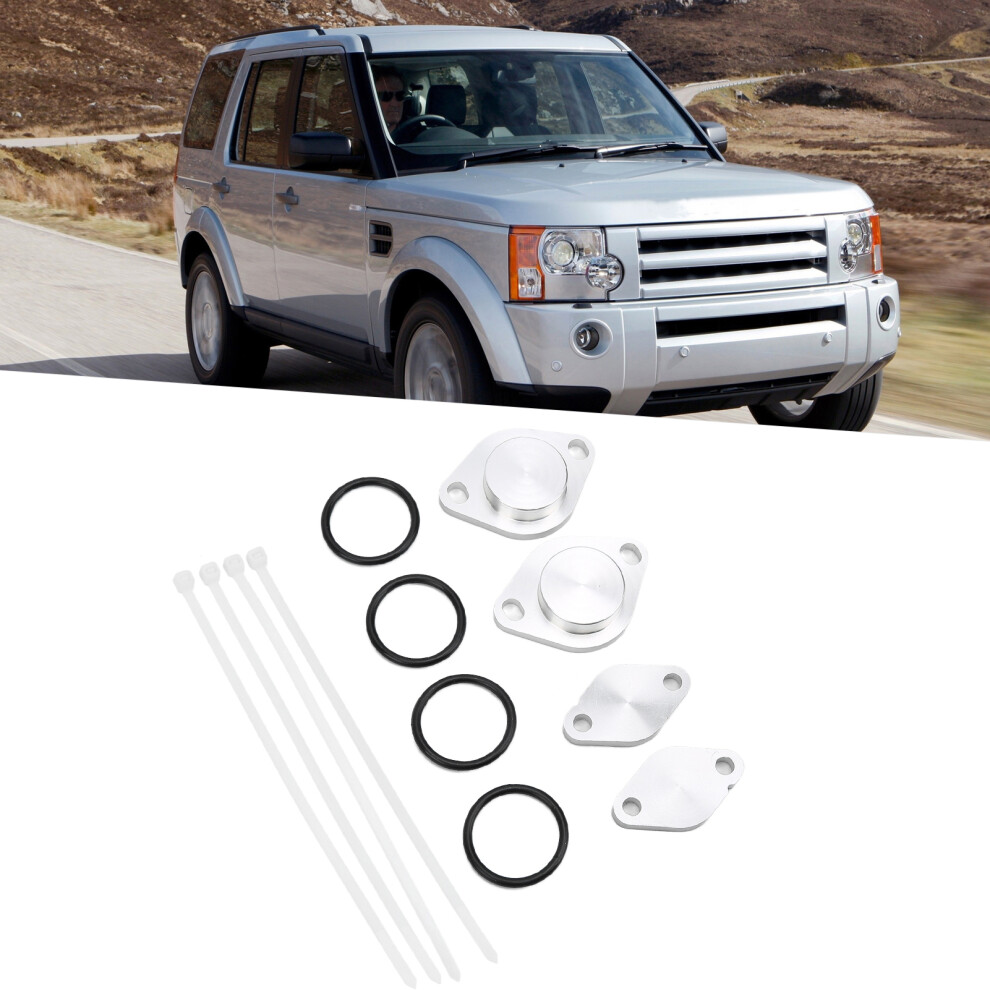Aluminum Egr Blanking Kit For Land Rover Discovery 3 Tdv6 Replacement 6911358366318