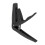 Plastic Ukulele Capo with Silicone Cushion & Spring, Black 8