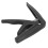 Plastic Ukulele Capo with Silicone Cushion & Spring, Black 5