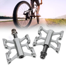 Robuste Mountainbike-Pedale CNC-Aluminiumlegierung 3 Lager Titan-Finish