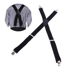 Langlebige Herren 50mm Clip-on Hosenträger Y-Form Verstellbare Hosenträger für Anzug & Elegant