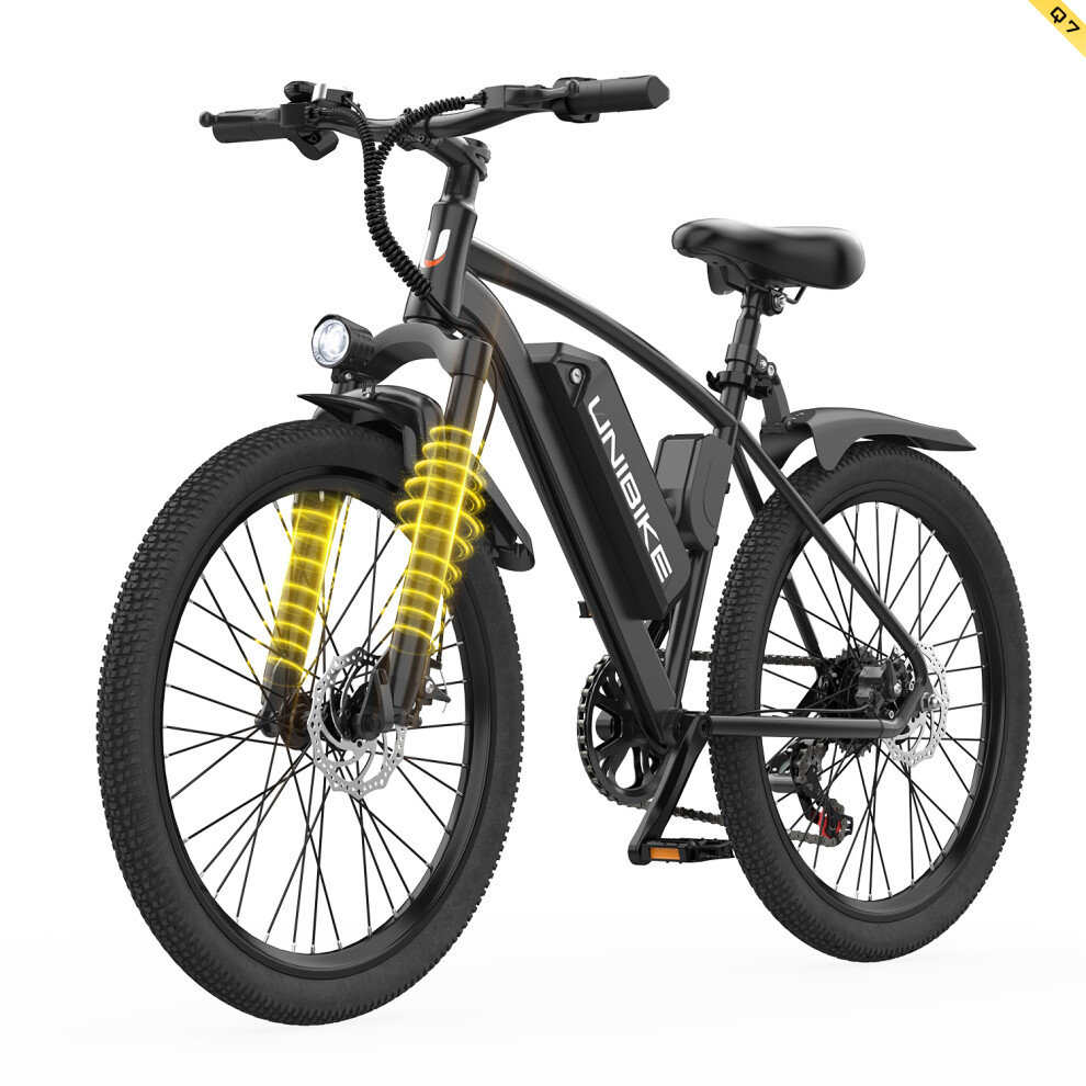 26" E-Mountain Bike 36V 10Ah 7-Speed Battery-image-OPC-PMRXHS8-NEW