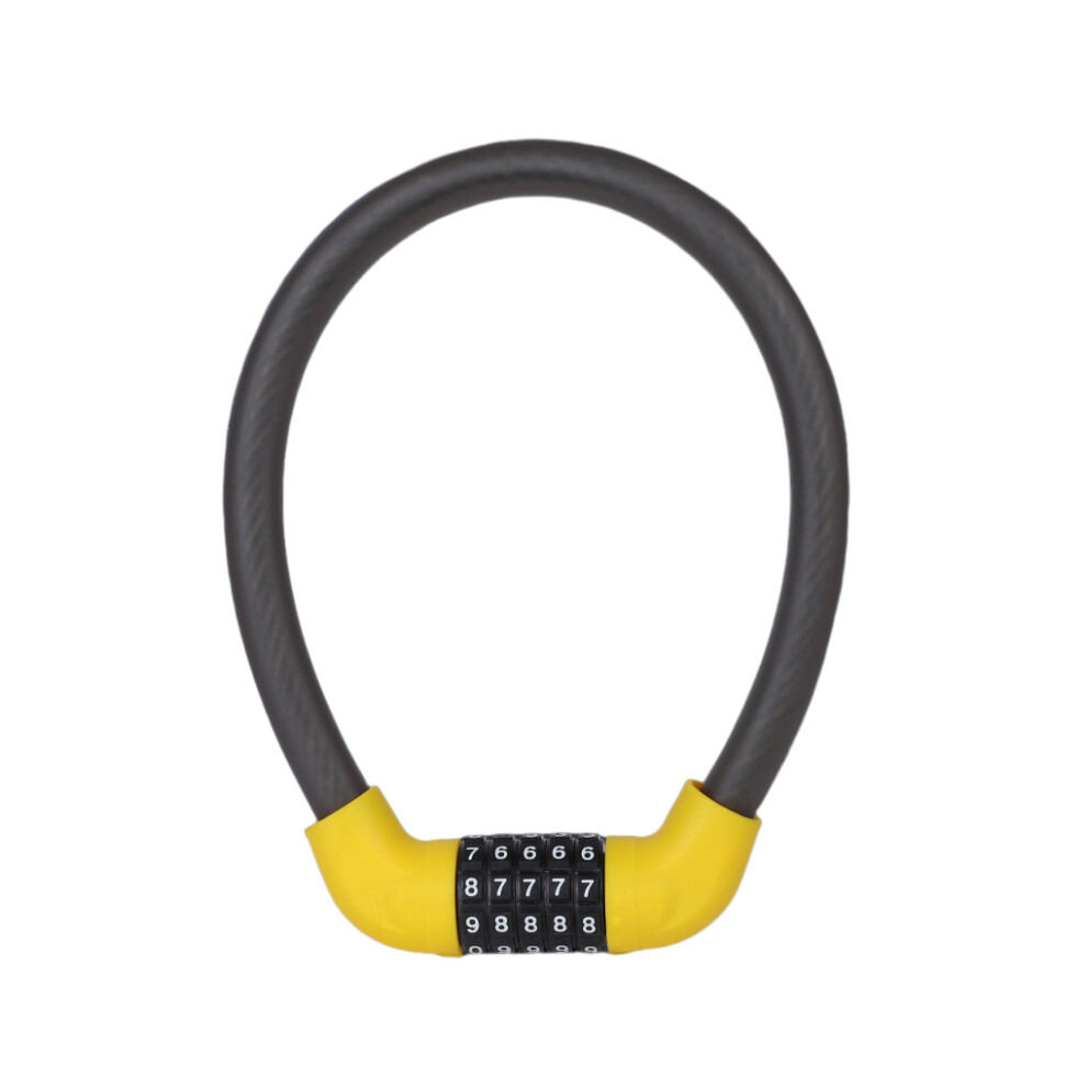 (LongYellow) Bike Lock Anti-theft 5 Digit Password Locks Combination Code Padlock-image-OPC-PMRXJVD-NEW