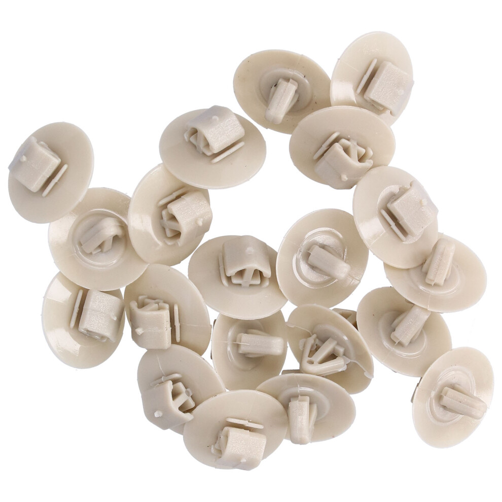 20Pcs Side Door Moulding Trim Clips For Vauxhall Vivaro 2001Â2014 Grey 8461358368303