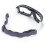Scratchproof Windproof Black Sports Goggles with Adjustable Strap 3