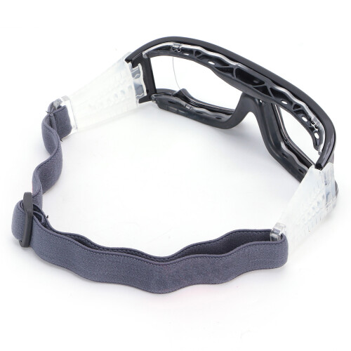 Scratchproof Windproof Black Sports Goggles with Adjustable Strap 2