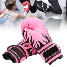 Kinder-Boxhandschuhe 2 Stück, Pink, 25x10x4 cm, Schaumstoffpolsterung, für Altersgruppen 8-14