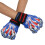 Blaue HalfFinger-Fighting-Handschuhe mit Elastikband für Training & Wettkampf 15