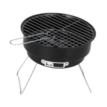 Mini set di griglia per barbecue rotondo, 1008 g, 26 cm, cromato