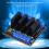 HY-M283 Modulo SSR a 4 canali 3-24V DC-AC 2A 10