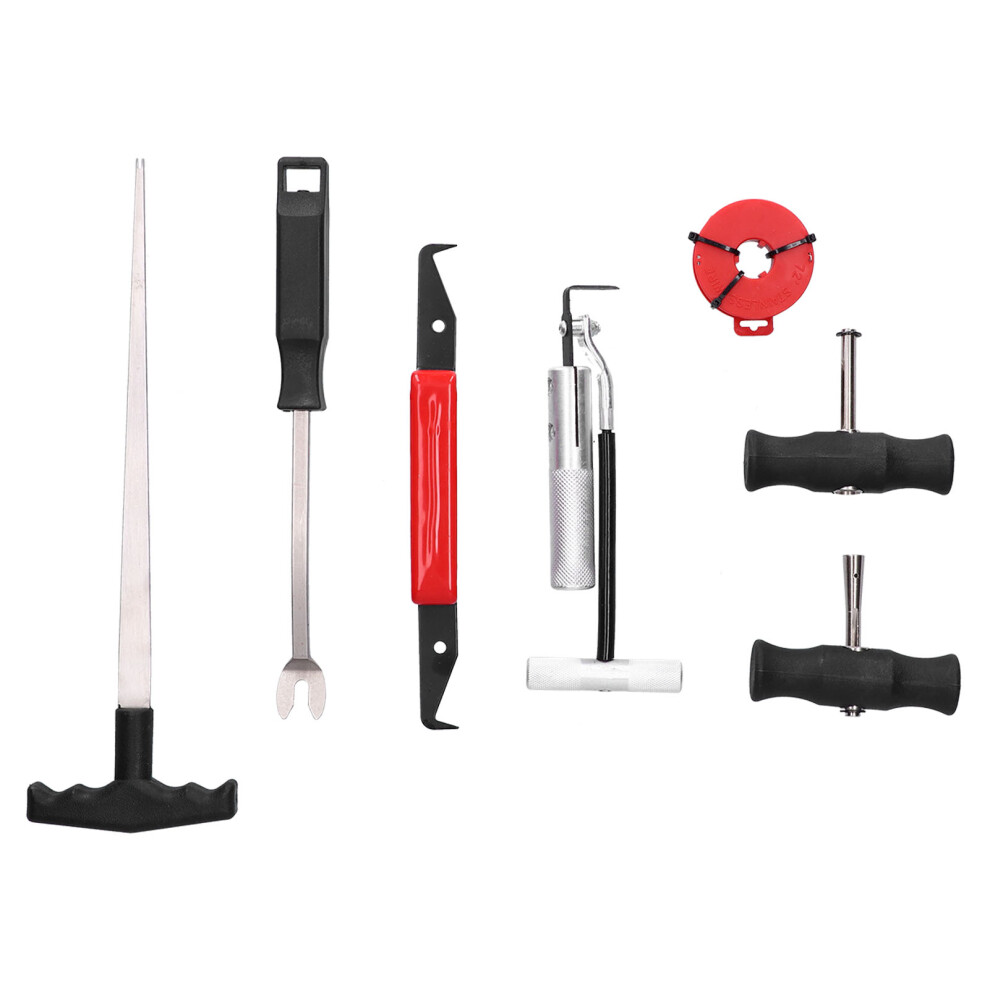 7Pcs Windshield Remover Kit, Car Glass Adhesive Cutter, Trucks Light 7891358371439